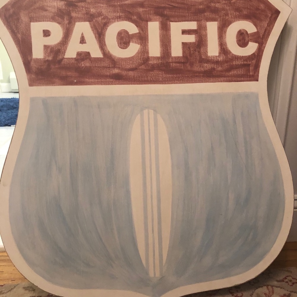Pottery Barn Wooden Wall Sign